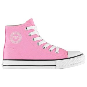 SoulCal Canvas Hi Top Trainers Childrens kép