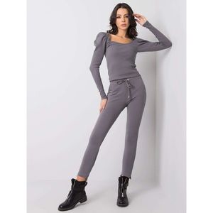 Basic dark gray sweatpants kép