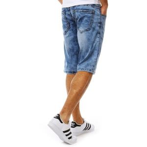 Men's denim blue shorts SX0816 kép