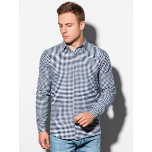 Ombre Clothing Men's shirt with long sleeves K563 kép