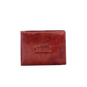A soft, brown, genuine leather wallet for men kép