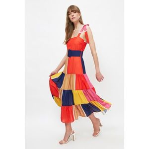 Trendyol Multi Color Belt Dress kép