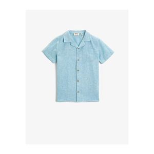 Koton Boy Blue Short Sleeve Shirt kép