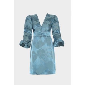 Trendyol Blue Shoulder Detail Dress kép