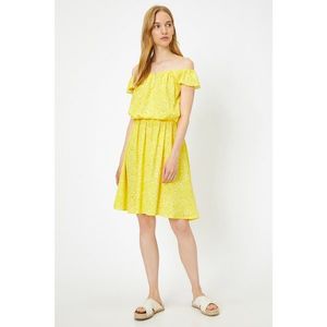 Koton Women Yellow Patterned Dress kép