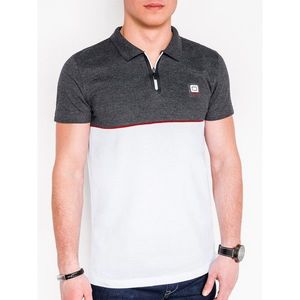 Ombre Clothing Men's plain polo shirt S919 kép