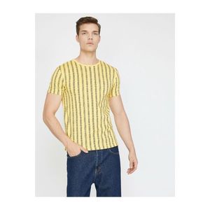 Koton Men's T-Shirt Yellow kép