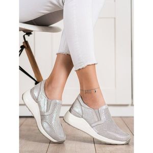 GOODIN LEATHER SNEAKERS WITH GLITTER kép