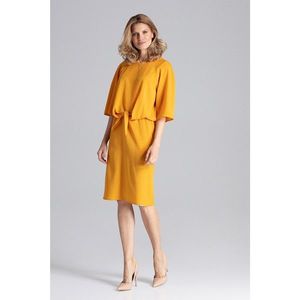 Figl Woman's Dress M656 Mustard kép