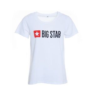 Big Star Woman's T-shirt_ss T-shirt 158859 Cream Knitted-101 kép