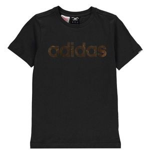 Adidas Linear Foil T Shirt Junior Boys kép