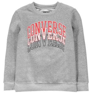 Converse Repeat Crew Sweatshirt Junior Boys kép