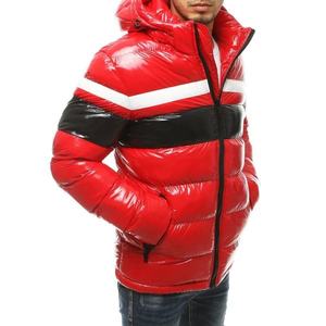 Red men's winter hooded jacket TX3421 kép