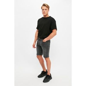 Trendyol Gray Men's Slim Fit Shorts & Bermuda kép