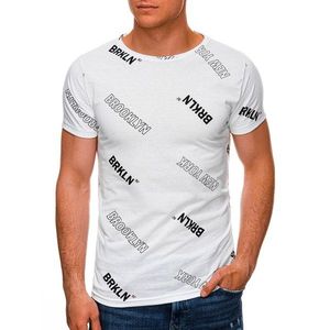 Edoti Men's printed t-shirt S1439 kép