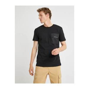 Koton Summer T-shirt Short Sleeve Cotton Crew Neck kép