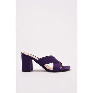 Trendyol Purple Women's Slippers kép