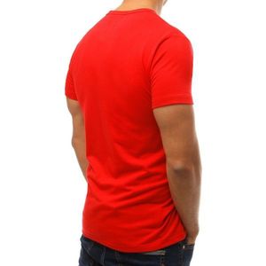Men's red T-shirt RX3791 kép