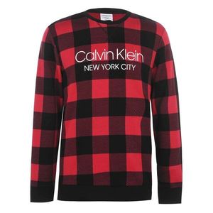 Calvin Klein Check Sweatshirt kép