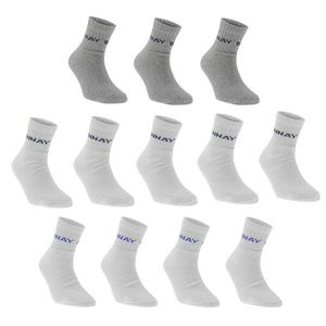 Férfi zoknik Donnay Quarter Socks 12 Pack kép