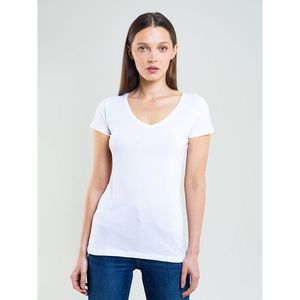 Big Star Woman's Shortsleeve V-neck T-shirt 150043 -101 kép