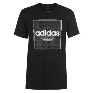 Adidas Box Linear Men's T-shirt kép