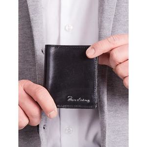 Elegant black leather wallet kép