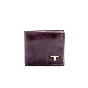 Men´s black leather wallet kép