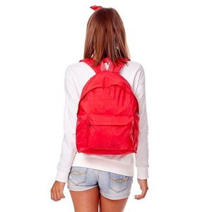 Red backpack with a pocket kép