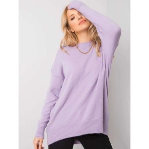 RUE PARIS Purple oversize sweater kép