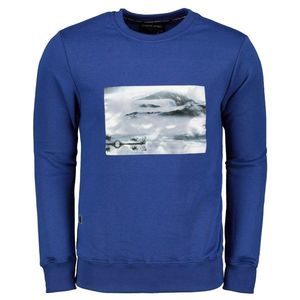 Ombre Clothing Men's printed sweatshirt B983 kép