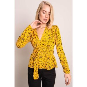 BSL Yellow patterned blouse kép