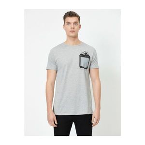 Koton Crew Neck Short Sleeve Printed Printed T-Shirt kép