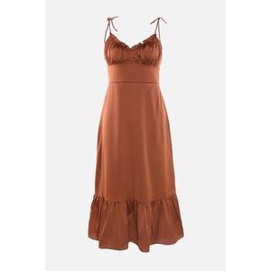 Trendyol Cinnamon Dress kép