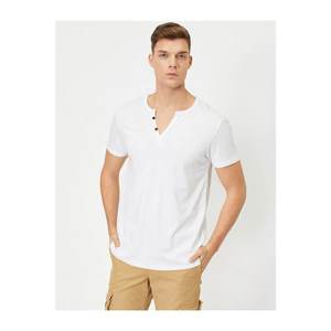 Koton Men's White T-Shirt kép