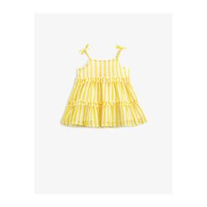 Koton Striped Dress Ruffled kép
