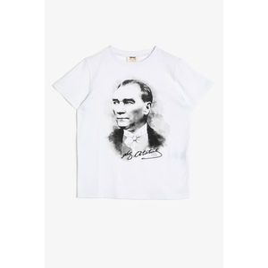 Koton Boy Ataturk Printed T-Shirt kép
