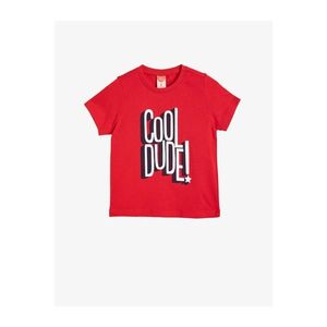 Koton Boy Red Short Sleeve T-Shirt kép