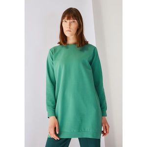 Trendyol Green Knitted Basic Sweatshirt kép