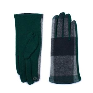 Art Of Polo Woman's Gloves rk19552 Grey/Green kép