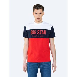 Big Star Man's T-shirt_ss T-shirt 152020 Brak Knitted-603 kép