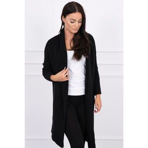 Sweater with batwing sleeve black kép