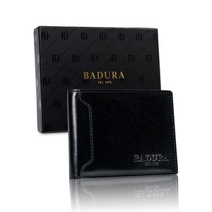 BADURA Black men´s wallet kép