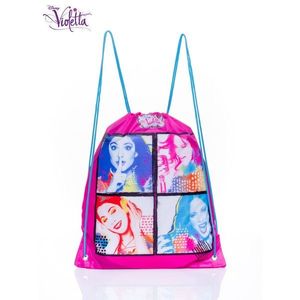 Pink backpack with a Violetta bag kép