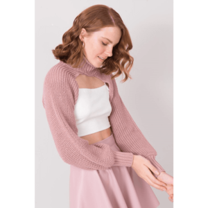 BSL Women´s Pink Turtleneck Sweater kép