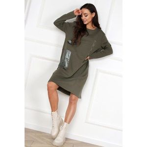 long sweatshirt with a metallic finish kép