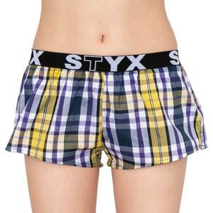 Women's shorts Styx sports rubber multicolored (T606) kép