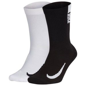 Nike Multiplier Crew Running Socks 2 Pack Unisex Adults kép