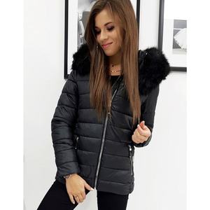 SARA women's quilted winter jacket black TY1003 kép
