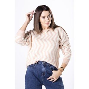 loose sweater with zigzags kép